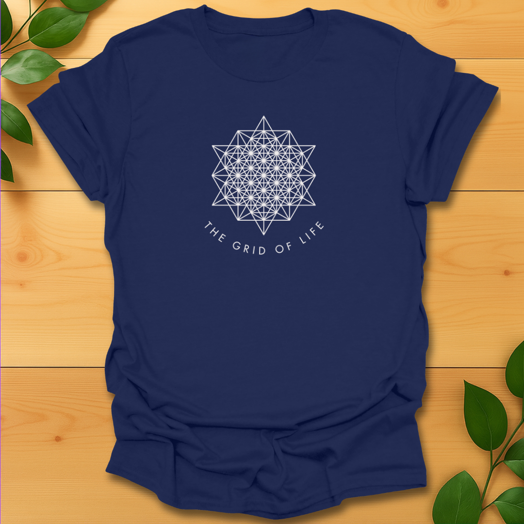 The grid of life T-shirt