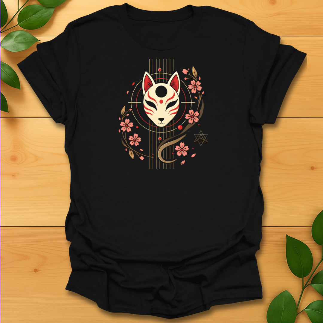 Spirit fox mask T-shirt