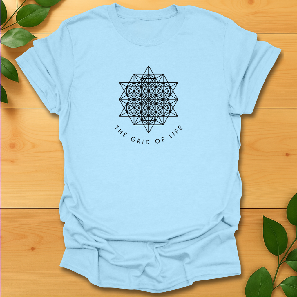 The grid of life T-shirt