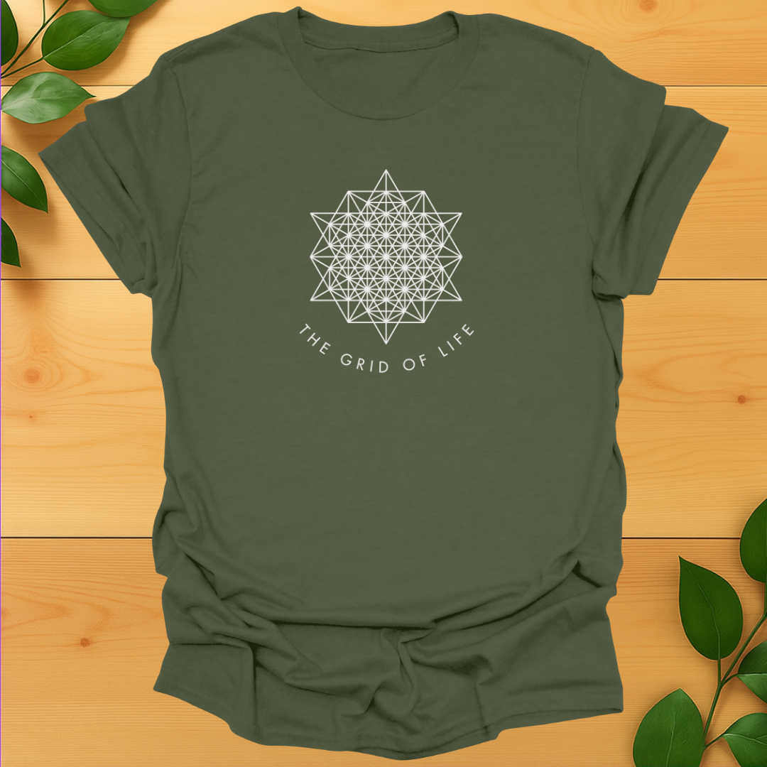 The grid of life T-shirt