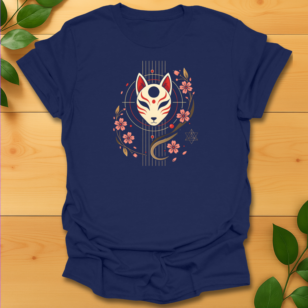 Spirit fox mask T-shirt
